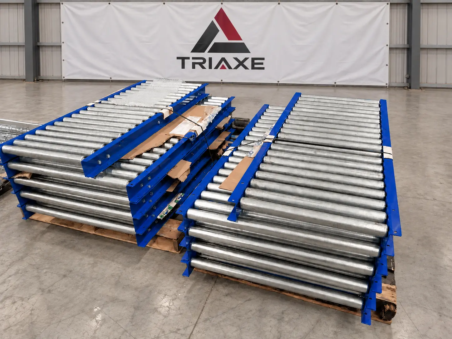Conveyors preparados para entrega